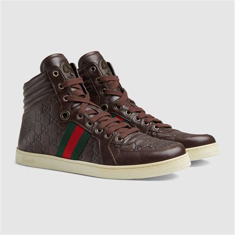 brown GUCCI Men Shoes 